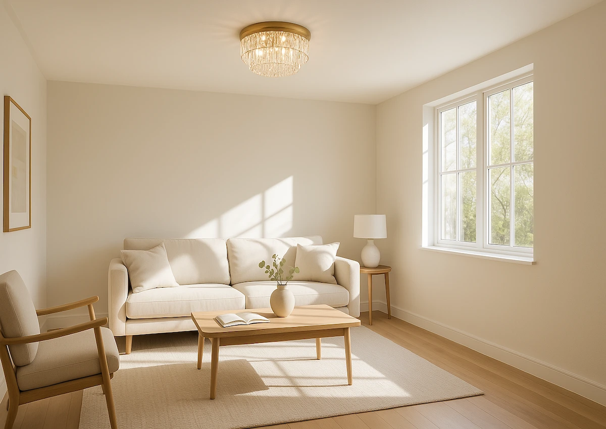 انتخاب لوستر منزل برای سقف کوتاه