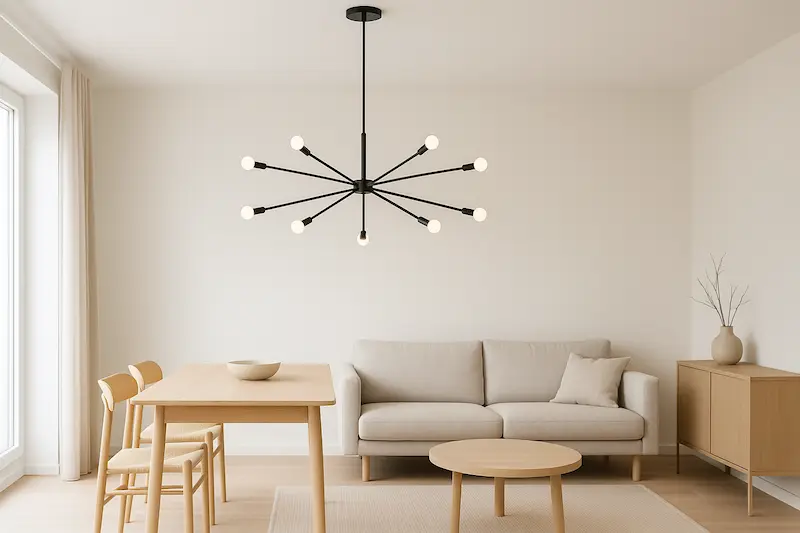 نگهداری از لوستر مینیمال