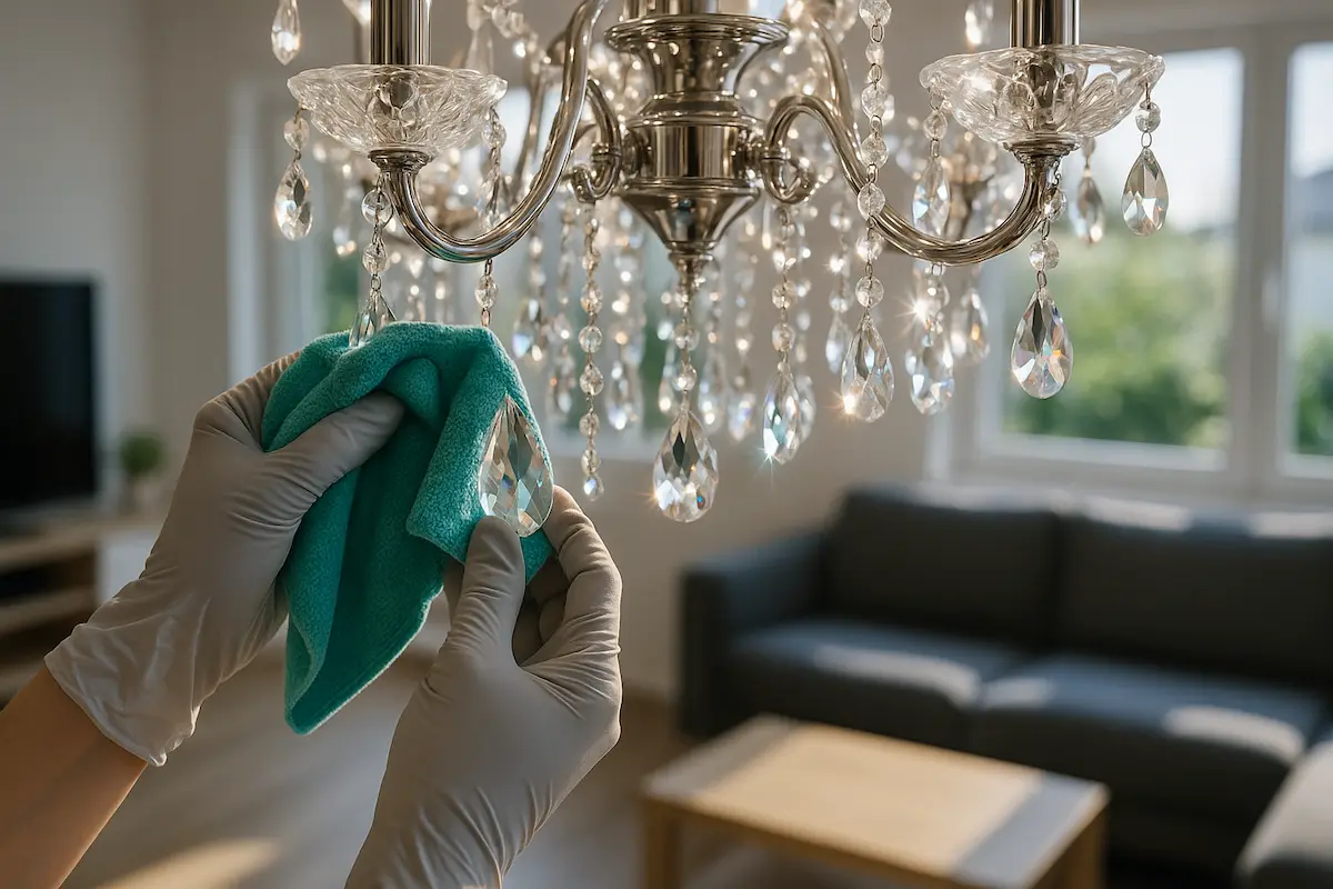 روش تمیزکاری منظم و اصولی لوستر چیست؟