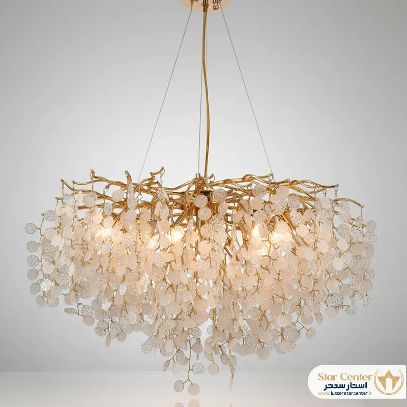 لوستر درختی Roselune مناسب دکوراسیون مدرن