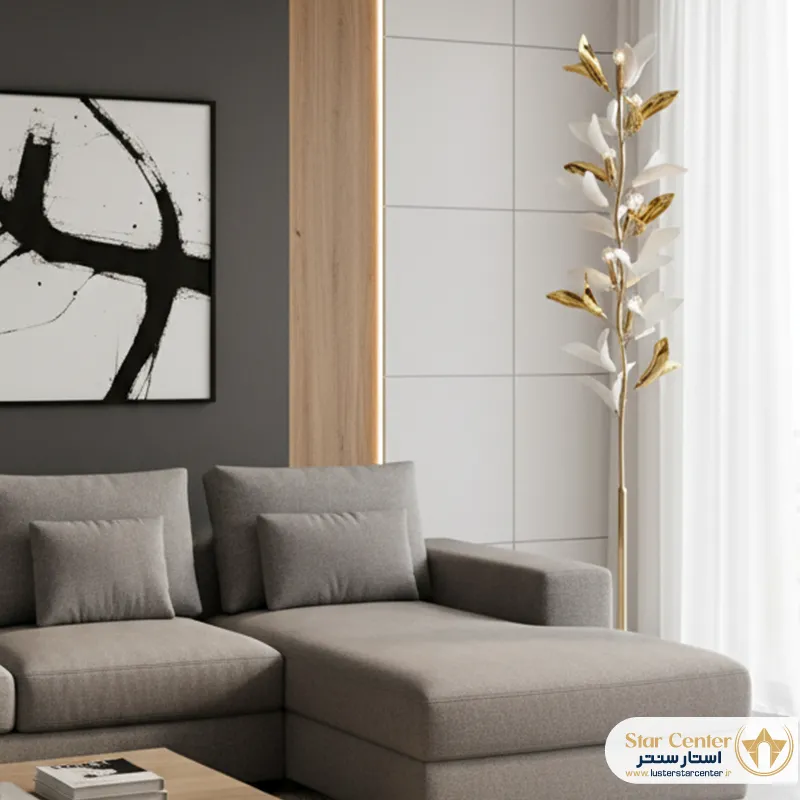 دکوراسیون اتاق خواب با نور ملایم آباژور مدرن پتلایا