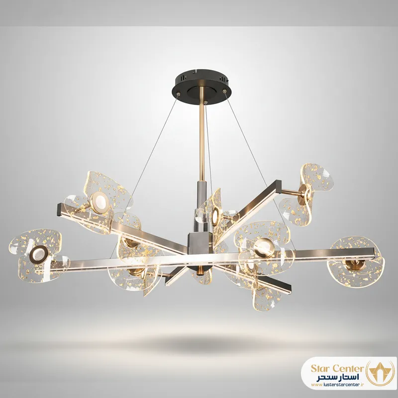 کالکشن لوسترهای نئونی فلورین در ابعاد مختلف