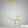 G 88328-3 لوستر مدرن درختی مدل لیورا تری با چهار حلقه نورانی